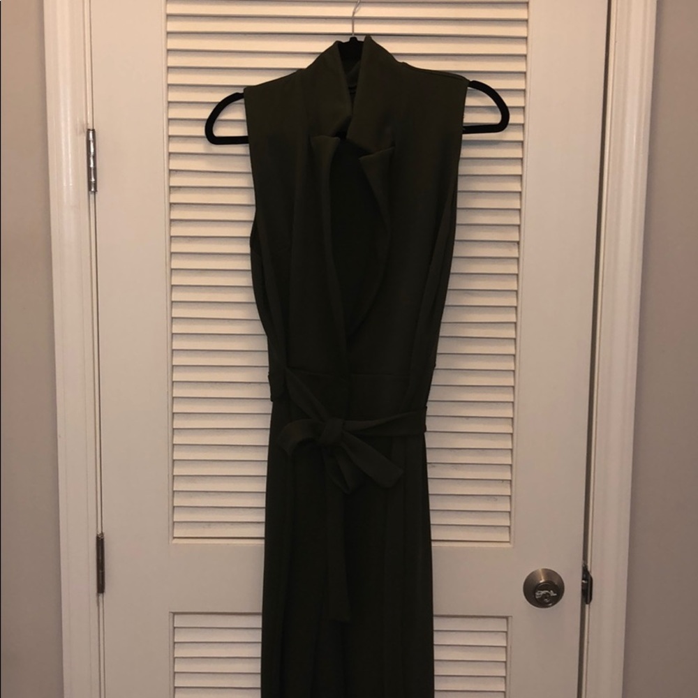 Olive green duster